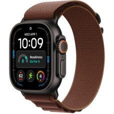 Часы Apple Watch Ultra 4 GPS+Cellular, 49 мм, Black Titanium Burgundy Alpine Loop M