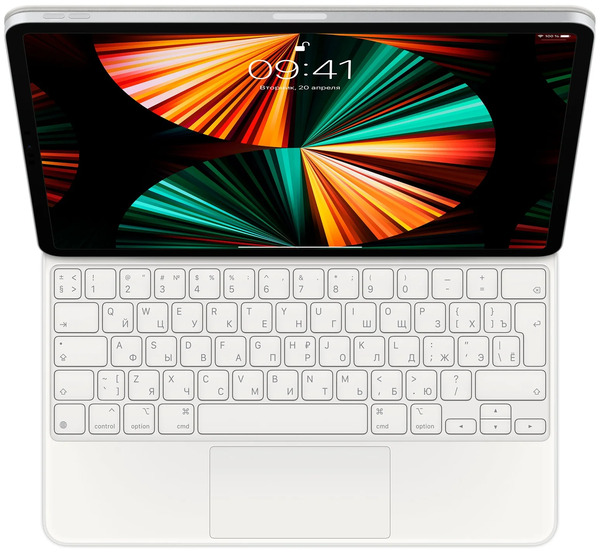 Клавиатура Apple Magic Keyboard Touchpad для iPad Pro 12.9 White