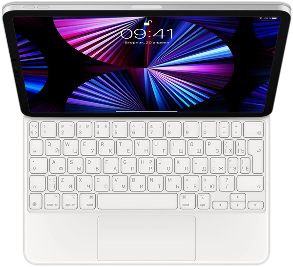 Клавиатура Apple Magic Keyboard Touchpad для iPad Air и iPad Pro 11 White