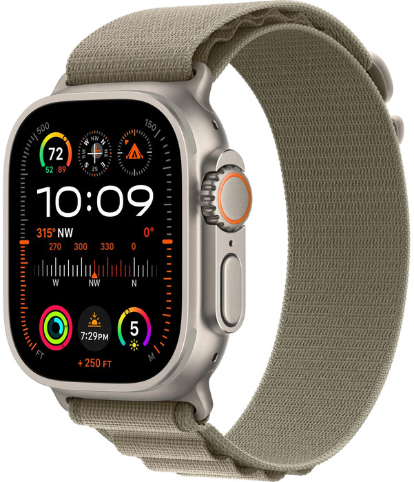 Часы Apple Watch Ultra 2 Titanium 49mm Alpine Olive