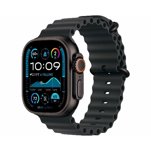 Часы Apple Watch Ultra 2 Black GPS + Cellular 49mm Titanium Case with Black Ocean Band