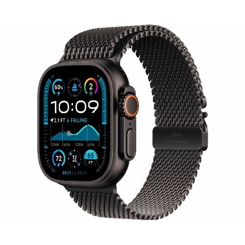 Часы Apple Watch Ultra 2 Black GPS + Cellular 49mm Titanium Case with Black Titanium Milanese Loop