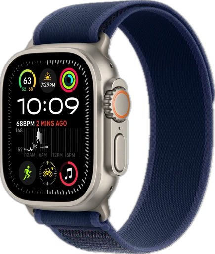 Часы Apple Watch Ultra 2 GPS + Cellular 49mm Titanium Case with Blue Trail Loop