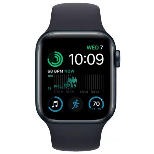 Часы Apple Watch SE 2023 40mm Midnight Aluminium (MNJT3)