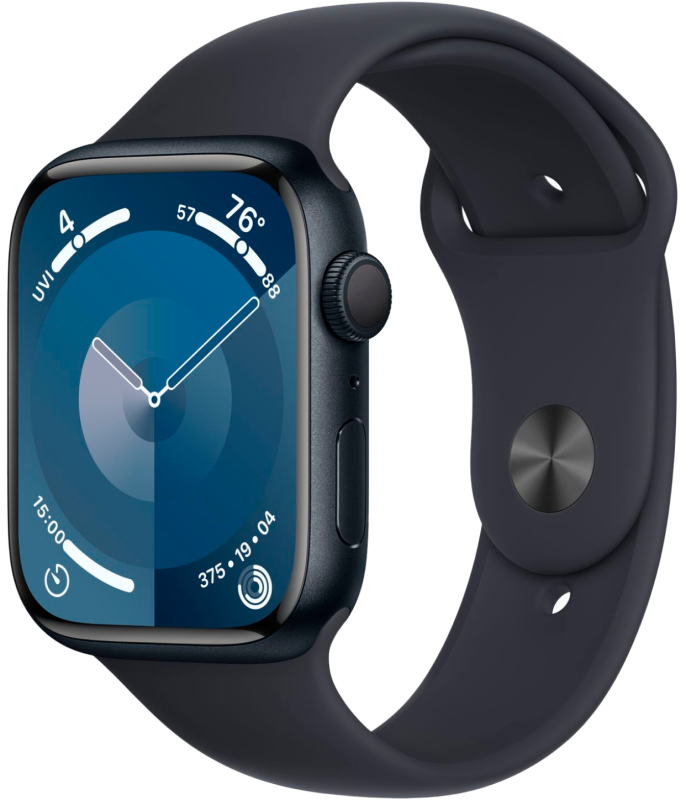 Часы Apple Watch Series 9 Aluminum 45mm Midnight