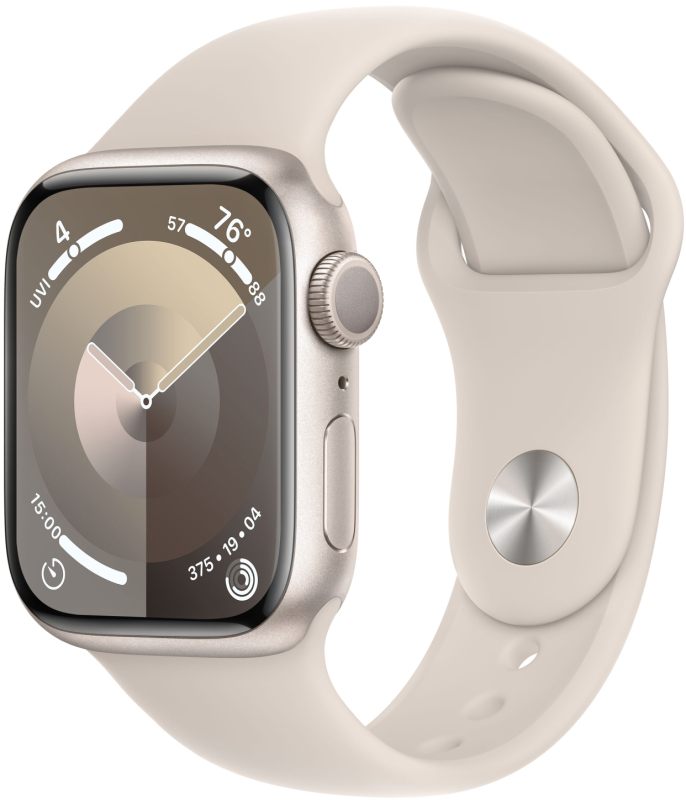 Часы Apple Watch Series 9 Aluminum 45mm Starlight