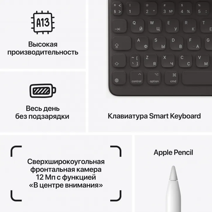 Apple iPad 10,2' (2021) Wi-Fi + Cellular 64 Gb Space Gray