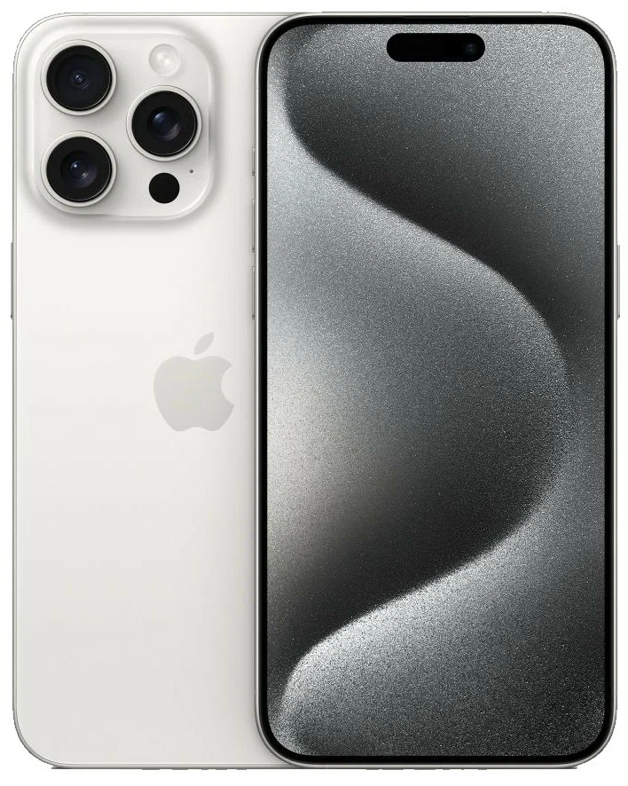 Apple iPhone 15 Pro Max 512 Гб White Titanium 1 Sim